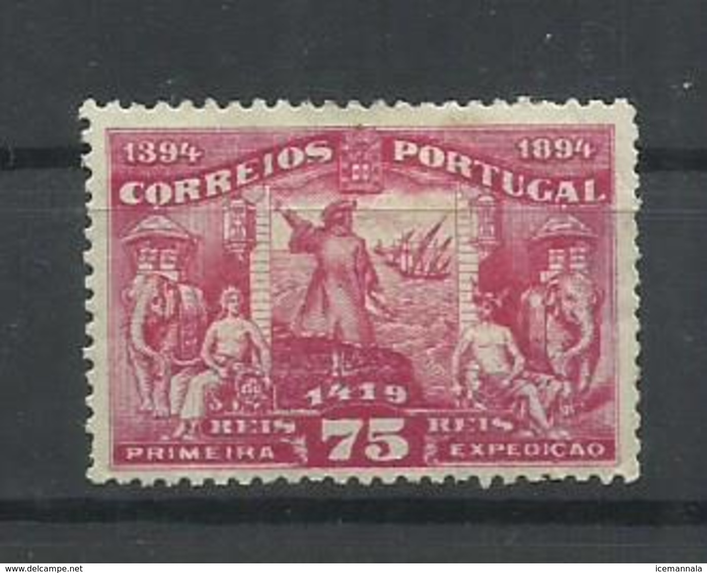 PORTUGAL YVERT 102  MH  * - Unused Stamps