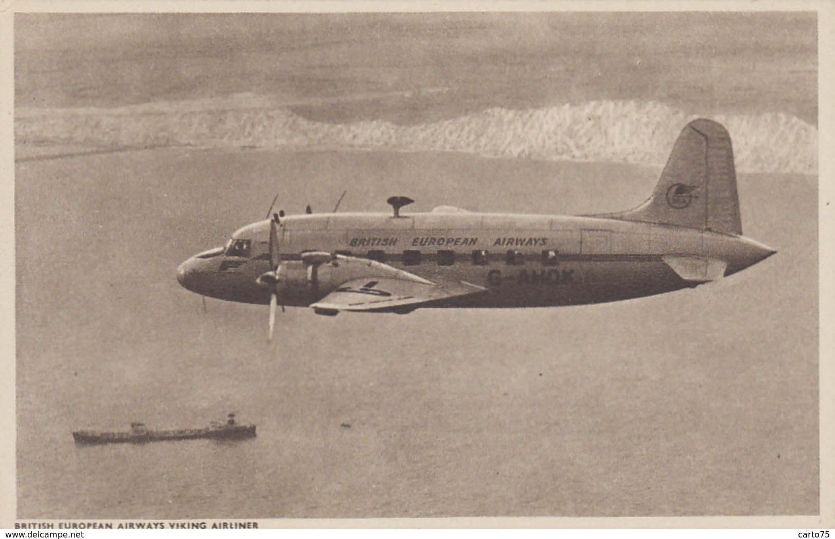 Aviation - Avions - Avion De Ligne Viking Airliner - British European Airways - 1919-1938: Between Wars