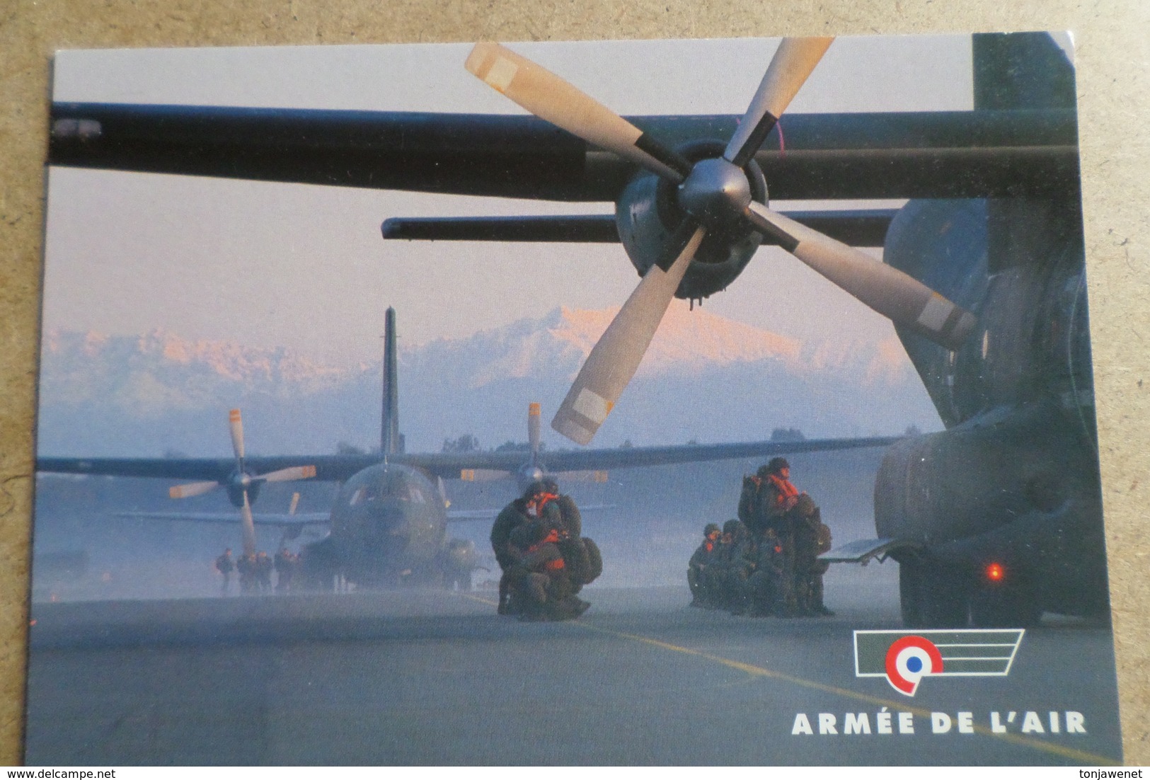 C 160 Transall Sur La Base Aérienne De Camerie En Italie ( Avion,Aviation,Armée De L'Air ) - 1946-....: Ere Moderne