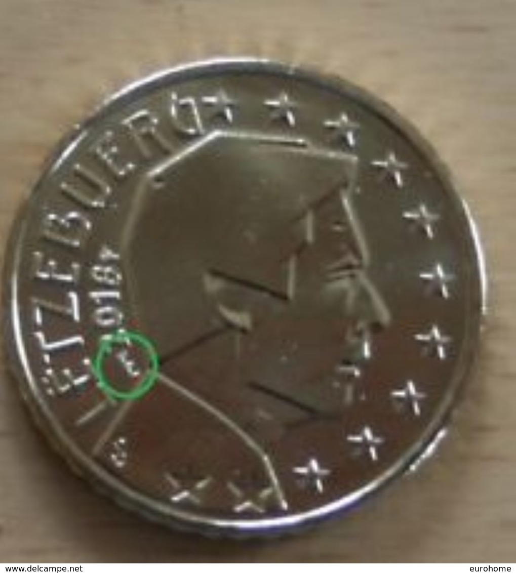 Luxemburg  2019  50 Cent  Met MMT BRUG  -  POINCON  PONT  ZEER ZELDZAAM   -  EXTREME RARE 5.000 !!!! - Luxembourg