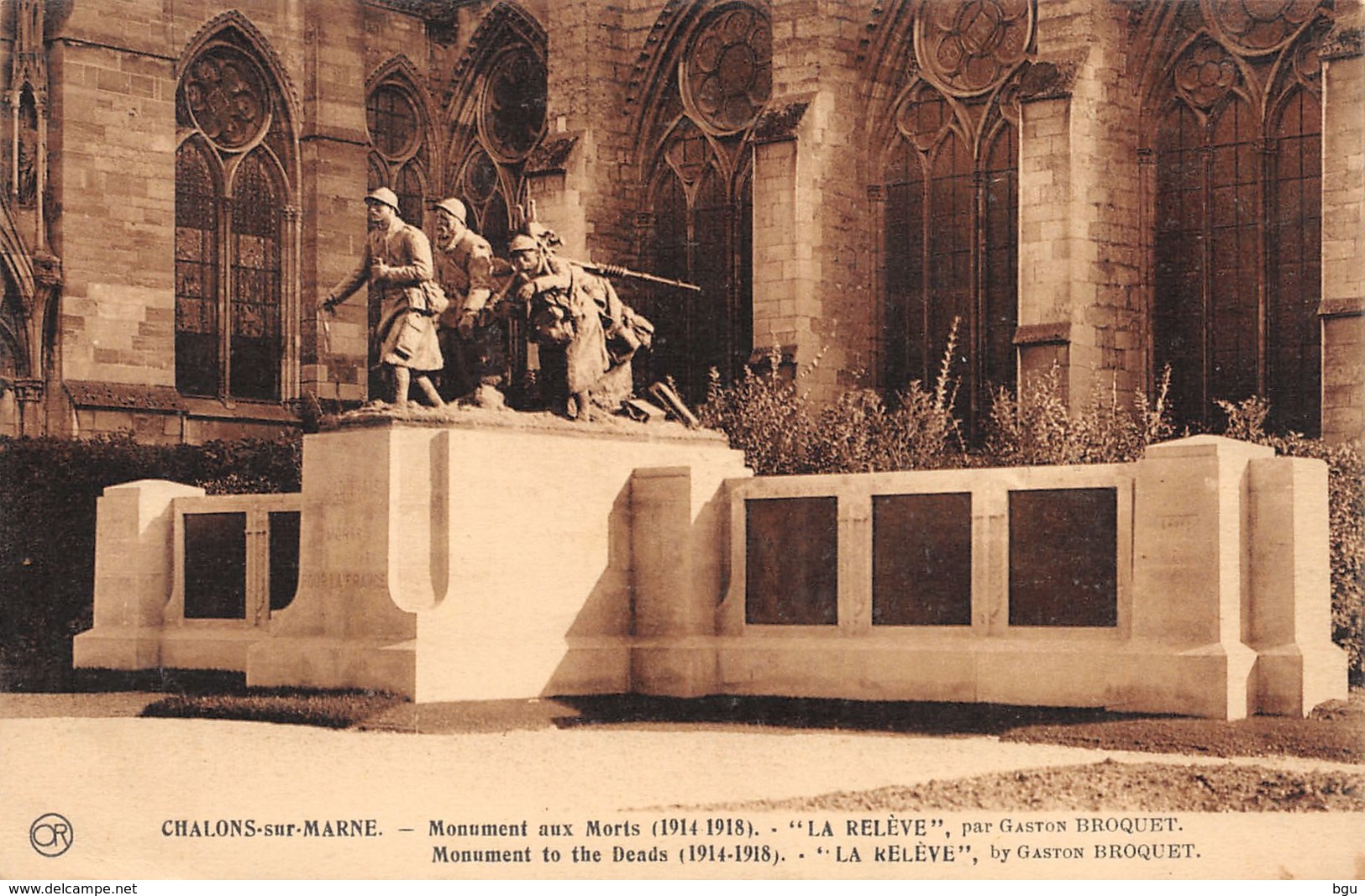Chalons Sur Marne (51) - Monument Aux Morts - La Relève - Châlons-sur-Marne