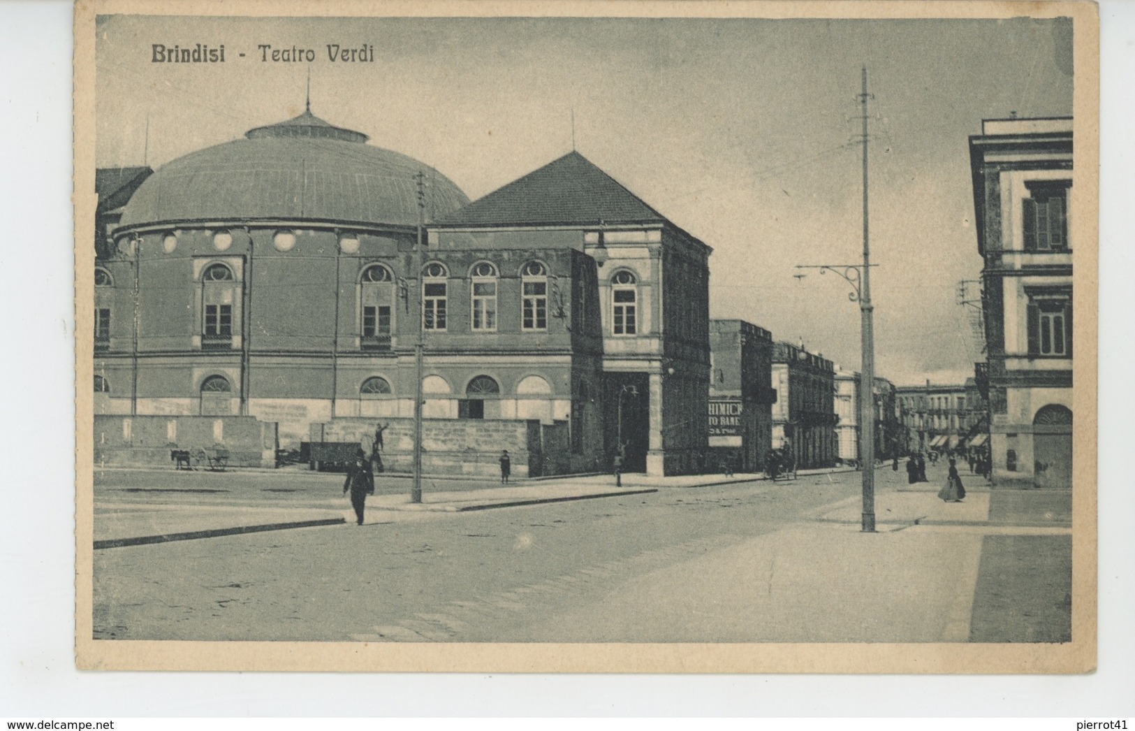 ITALIE - BRINDISI - Teatro Verdi - Brindisi