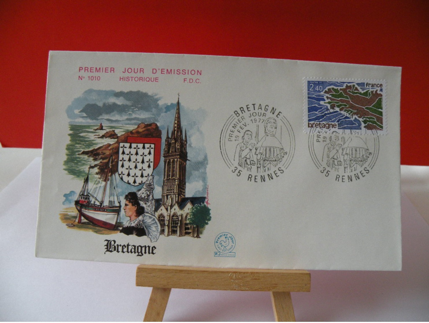 Lot de 32 FDC 1 jour 1977 Historique -