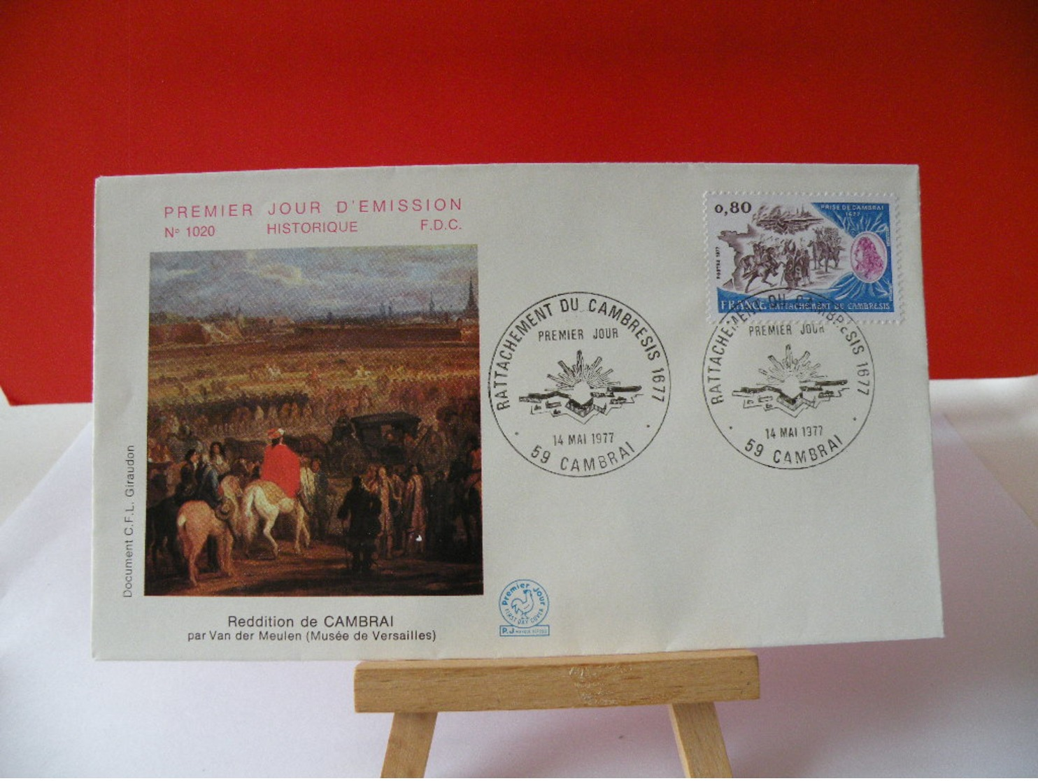 Lot de 32 FDC 1 jour 1977 Historique -