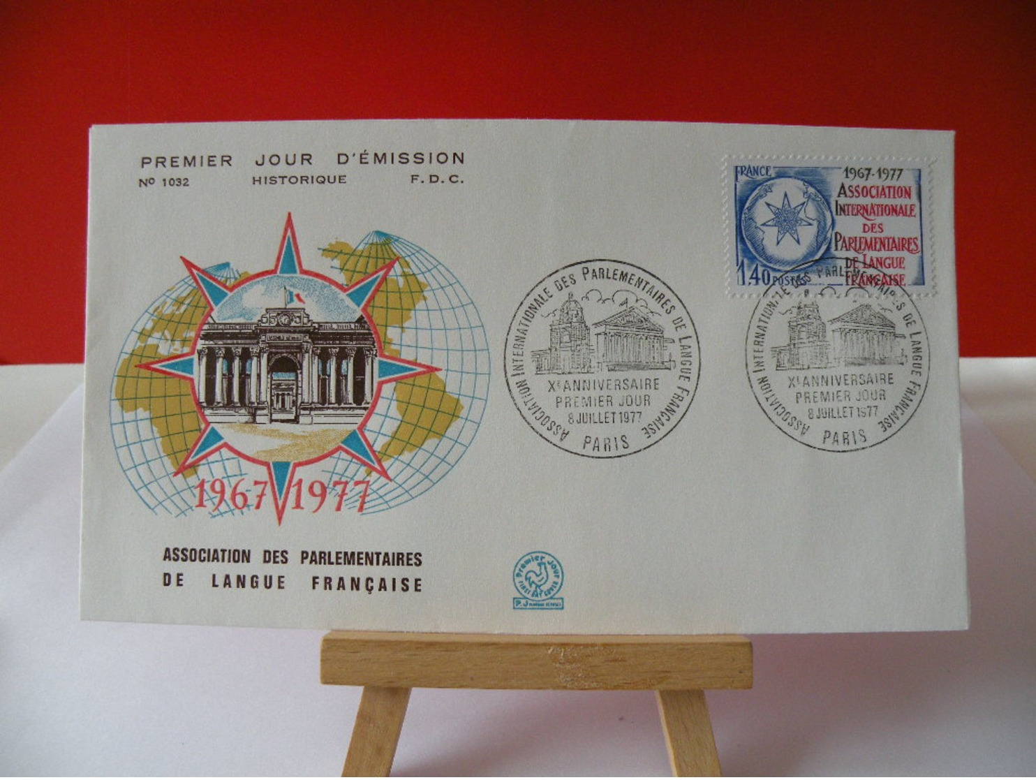 Lot de 32 FDC 1 jour 1977 Historique -