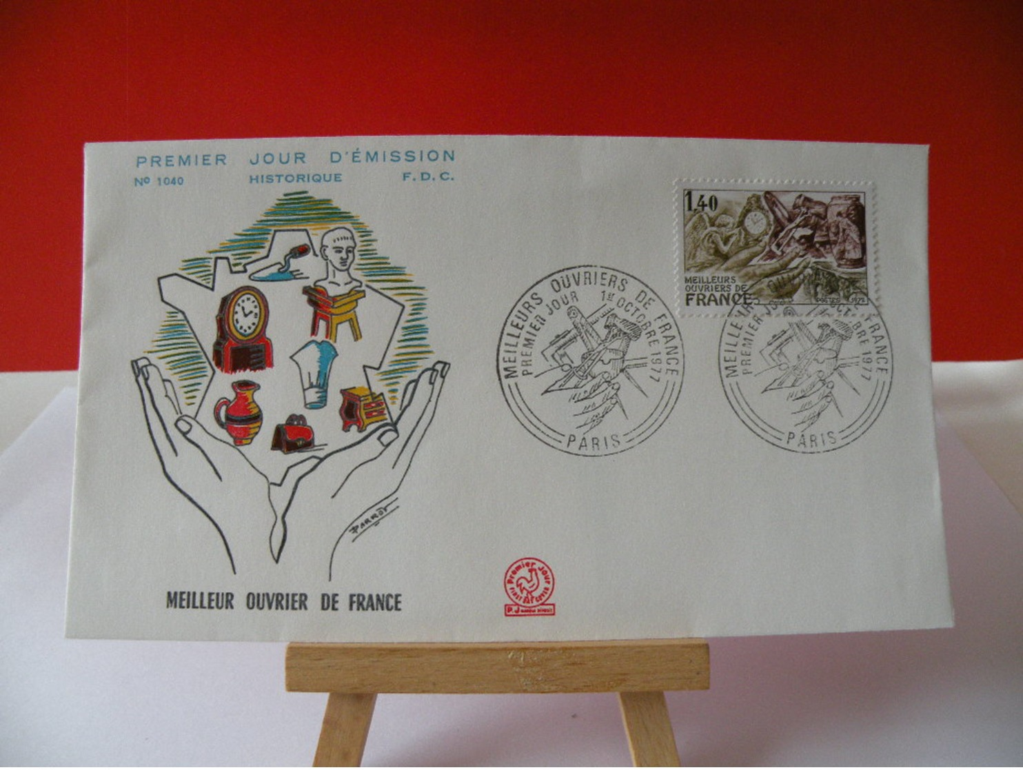 Lot de 32 FDC 1 jour 1977 Historique -