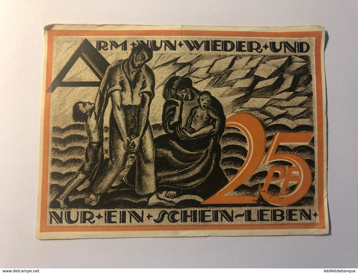 Allemagne Notgeld Gera 25 Pfennig - Collections
