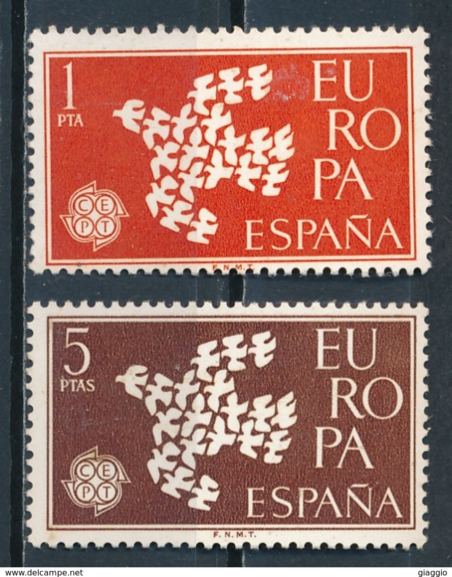 °°° SPAGNA - Y&T N°1044/45 - 1961 MNH °°° - Nuovi