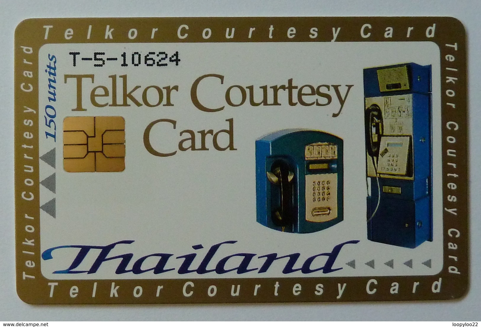 THAILAND - Rare Test / Demo - Chip - Telkor Courtesy Card - Mint - Tailandia