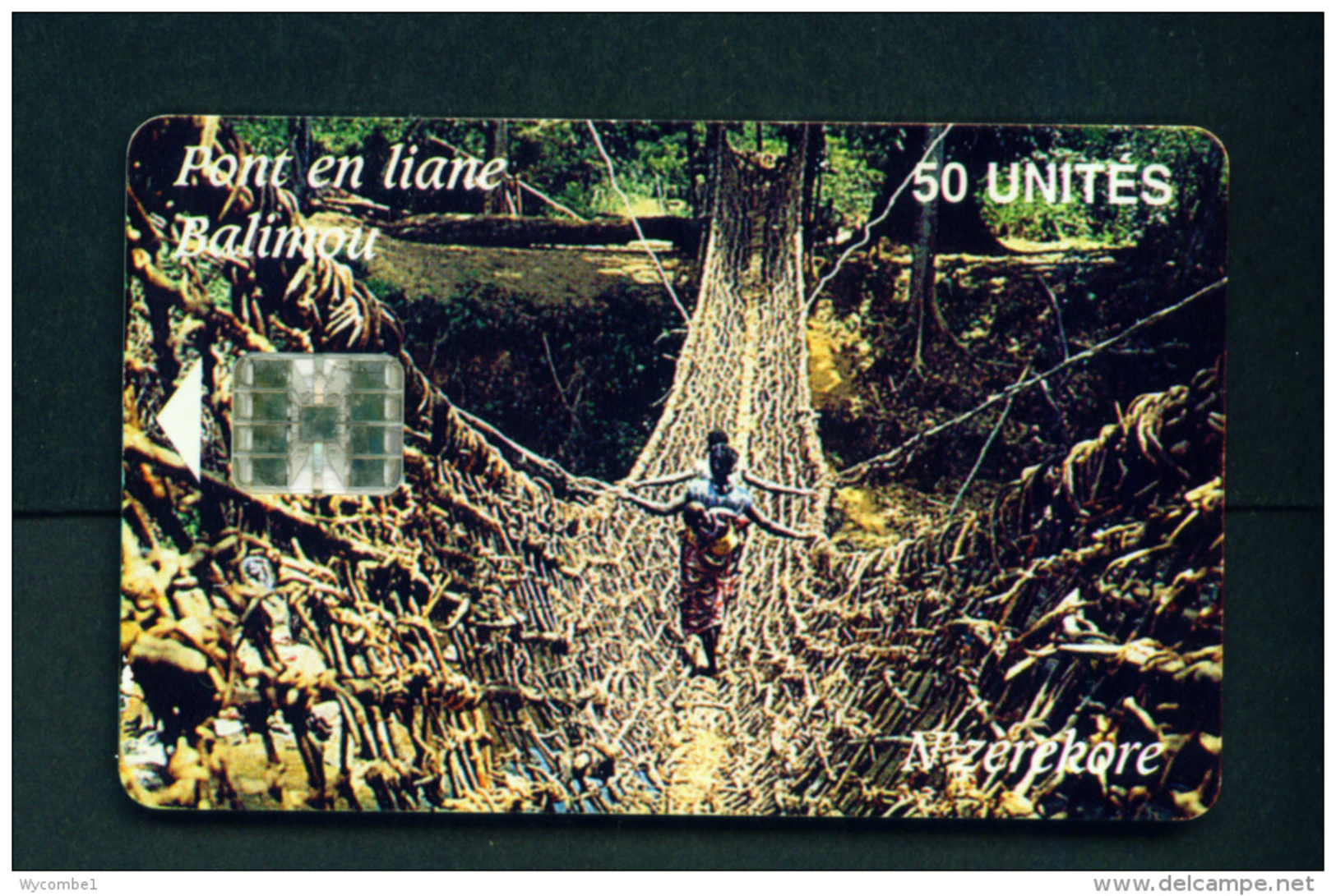 GUINEA - Chip Phonecard Pont En Liane - Guinea