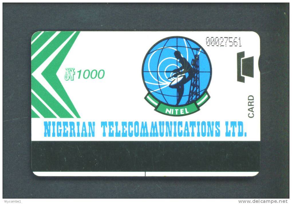 NIGERIA  -  Magnetic Phonecard As Scan - Nigeria