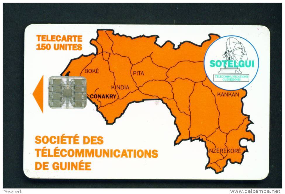 GUINEA (CONAKRY) - Chip Phonecard As Scan - Guinee