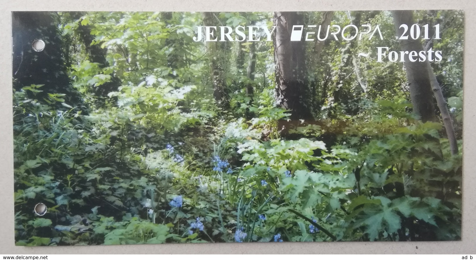 Jersey 2011. Forests. Presentation Pack. MNH - Alberi