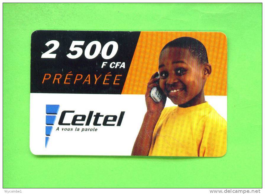 NIGER - Remote Phonecard As Scan - Niger