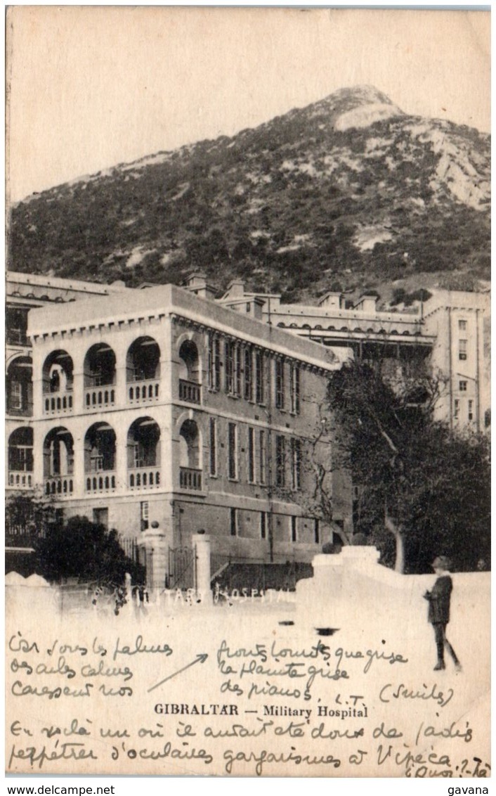 GIBRALTAR - Military Hospital - Gibraltar