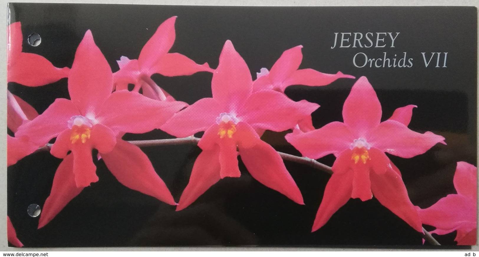 2011 Jersey. Orchids (VII) . Stamp Set & Miniature Sheet. Presentation Packs. MNH - Orchideen