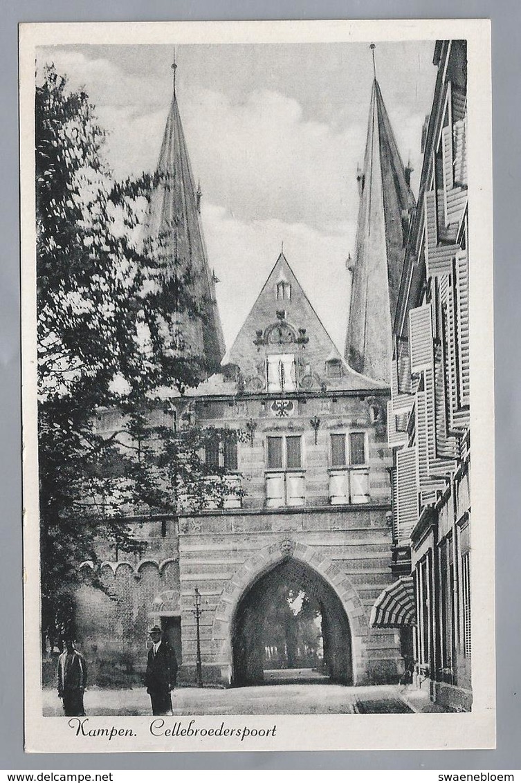 NL. KAMPEN. CELLEBROEDERSPOORT. Ongelopen. - Kampen