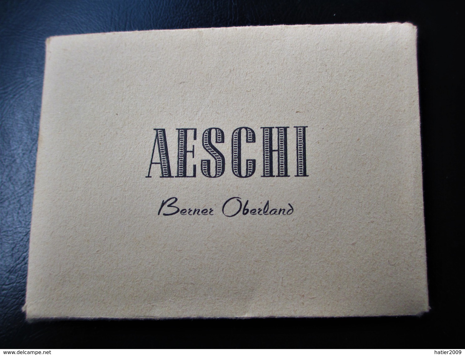 AESCHI - 10 Photos ( 6 Cms X 9 Cms)  Berner Oberland - Verlag : Ad. Wafler Aeschi - TBE - - Aeschi Bei Spiez