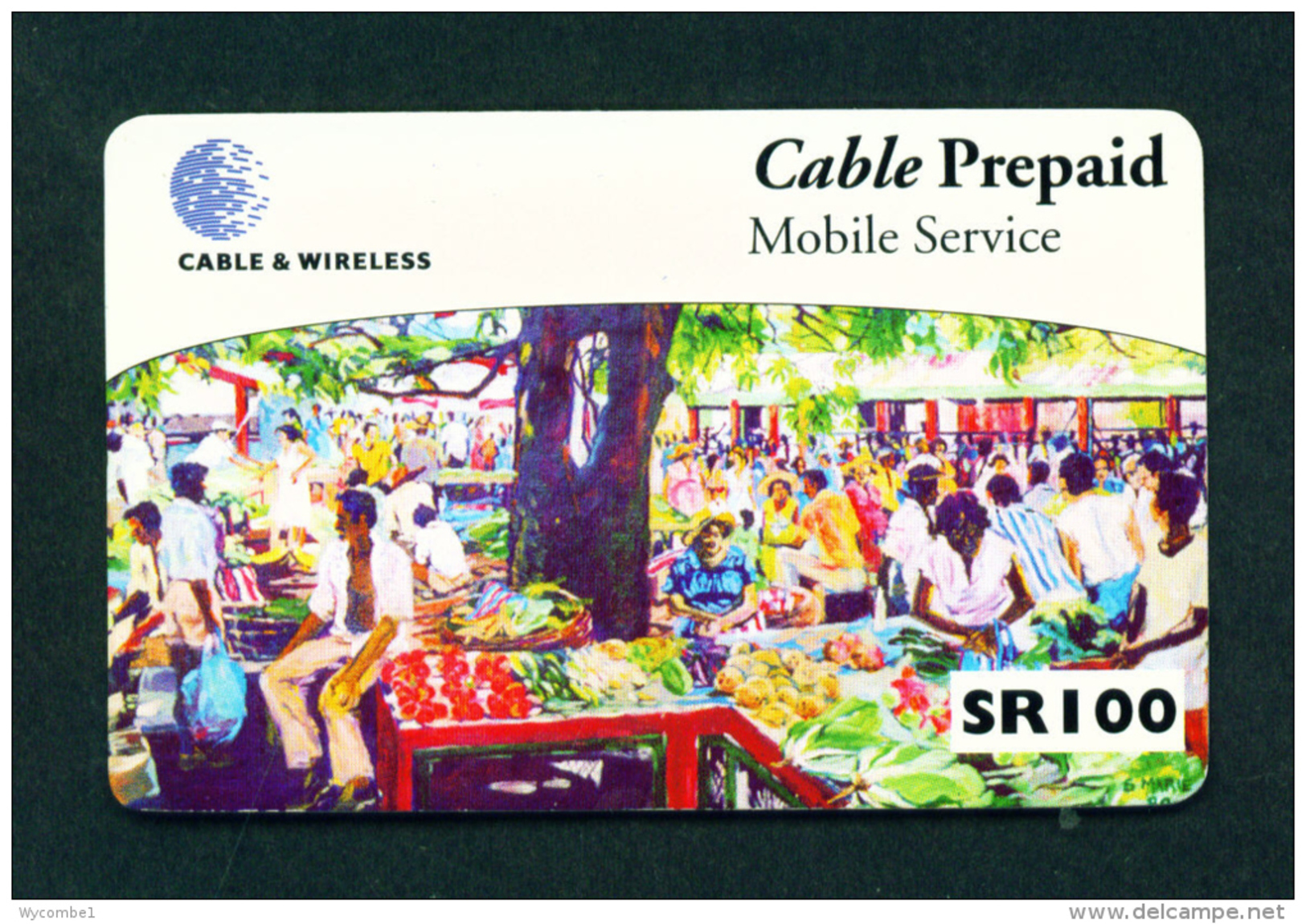 SEYCHELLES - Remote Phonecard As Scan - Seychelles