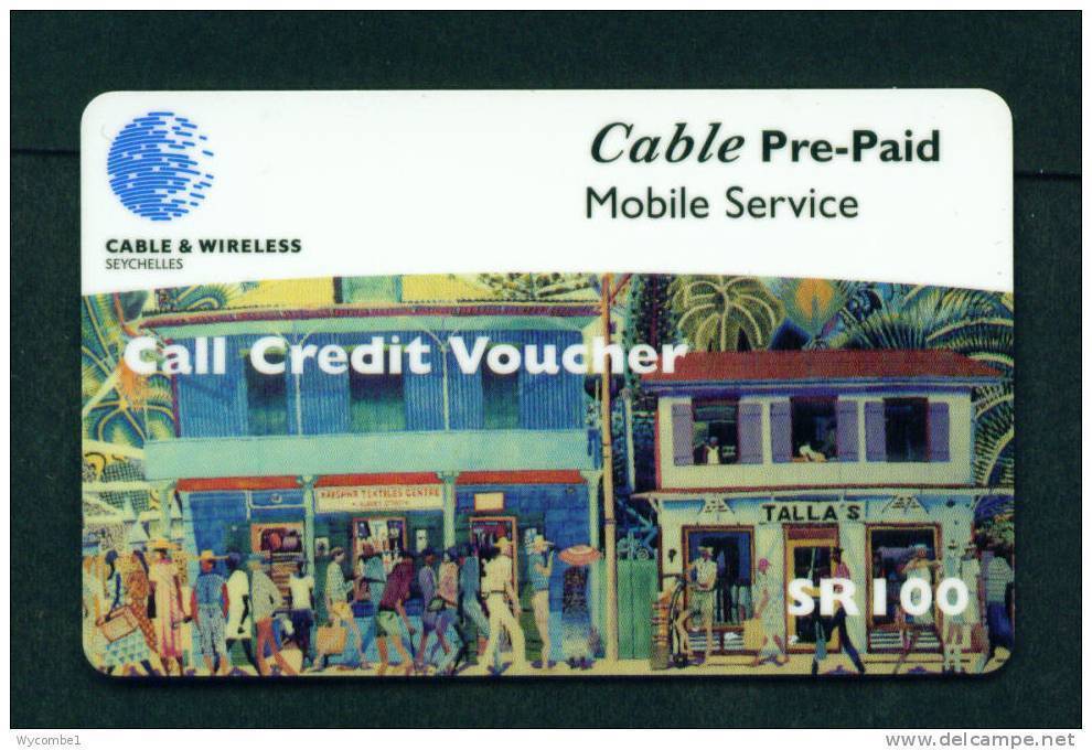 SEYCHELLES - Remote Phonecard As Scan - Seychelles
