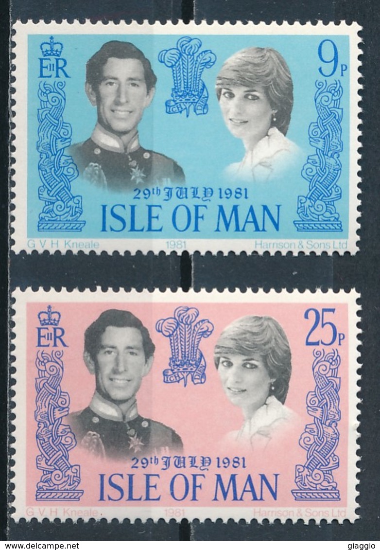 °°° ISLE OF MAN - Y&T N°189/90 - 1981 MNH °°° - Isola Di Man