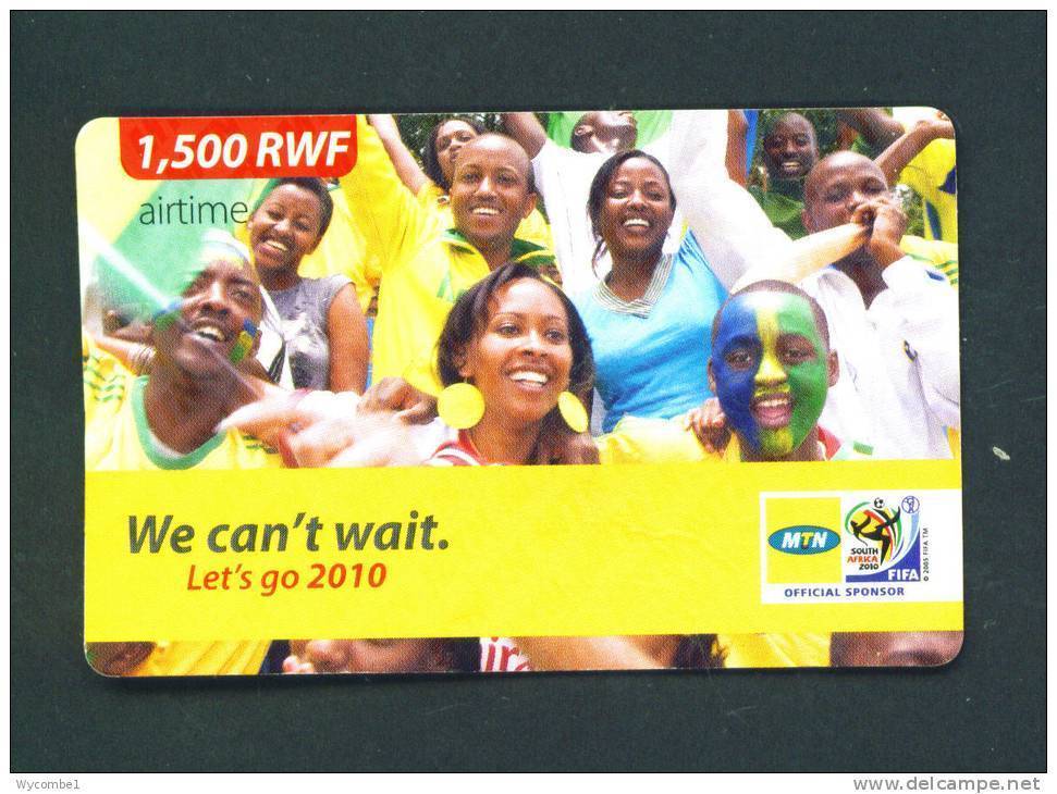 RWANDA  -  Remote Phonecard As Scan - Rwanda