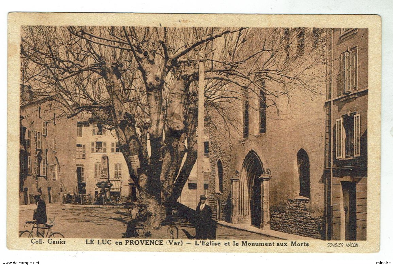 LE LUC En Provence - L'Eglise Et Le Monument Au Morts- Bon état- Format 9x14 - Le Luc