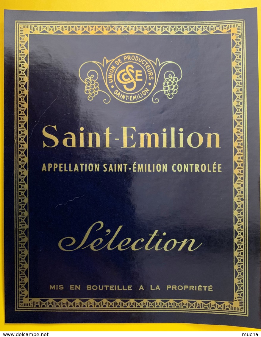 10211 - Saint Emilion Sélection Union Des Producteurs Format 12x15 - Bordeaux