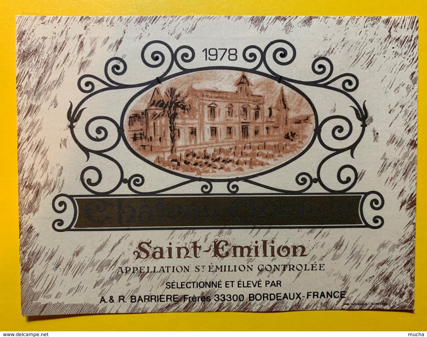 10230 - Château  Querey1978  Saint Emilion - Bordeaux