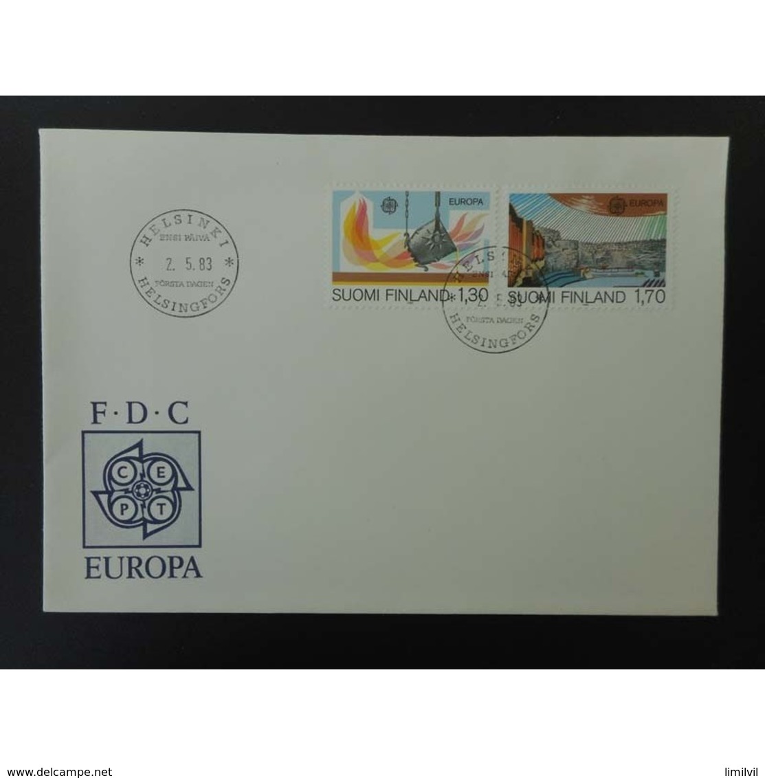 Timbre Finlande - FDC Europa - FDC