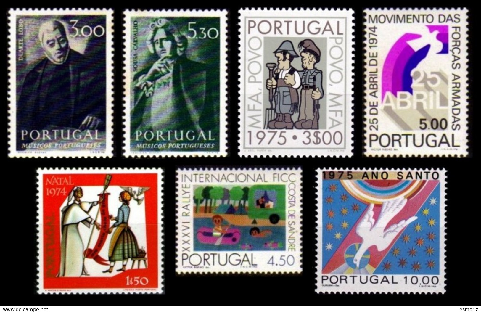 PORTUGAL, Discount Sale, Fine Selection Of Commemoratives, With Many High Values, ** MNH, F/VF, Cat. &euro; 27,00 - Oblitérés