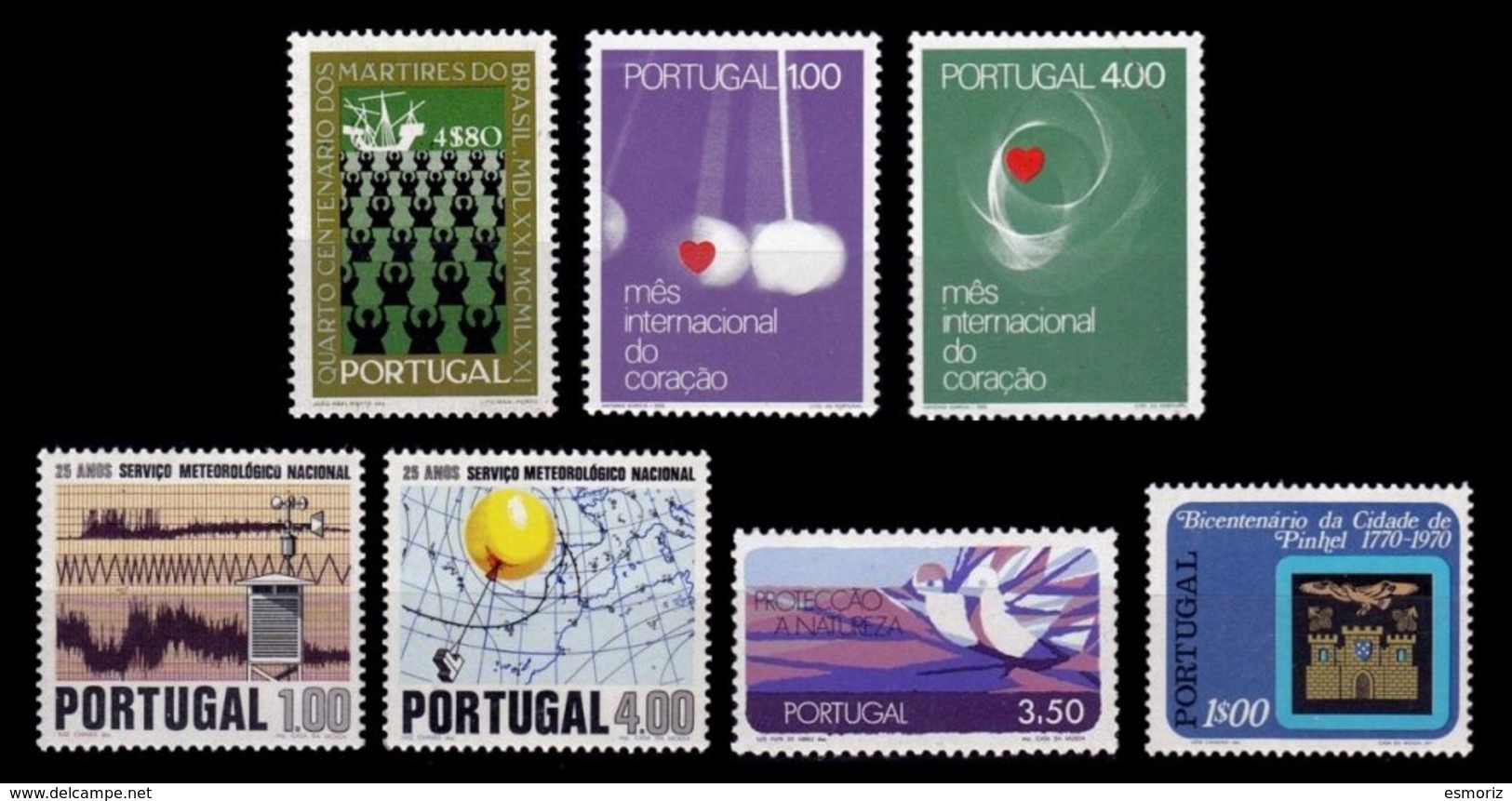 PORTUGAL, Discount Sale, Fine Selection Of Commemoratives, With Many High Values, ** MNH, F/VF, Cat. &euro; 17,00 - Oblitérés