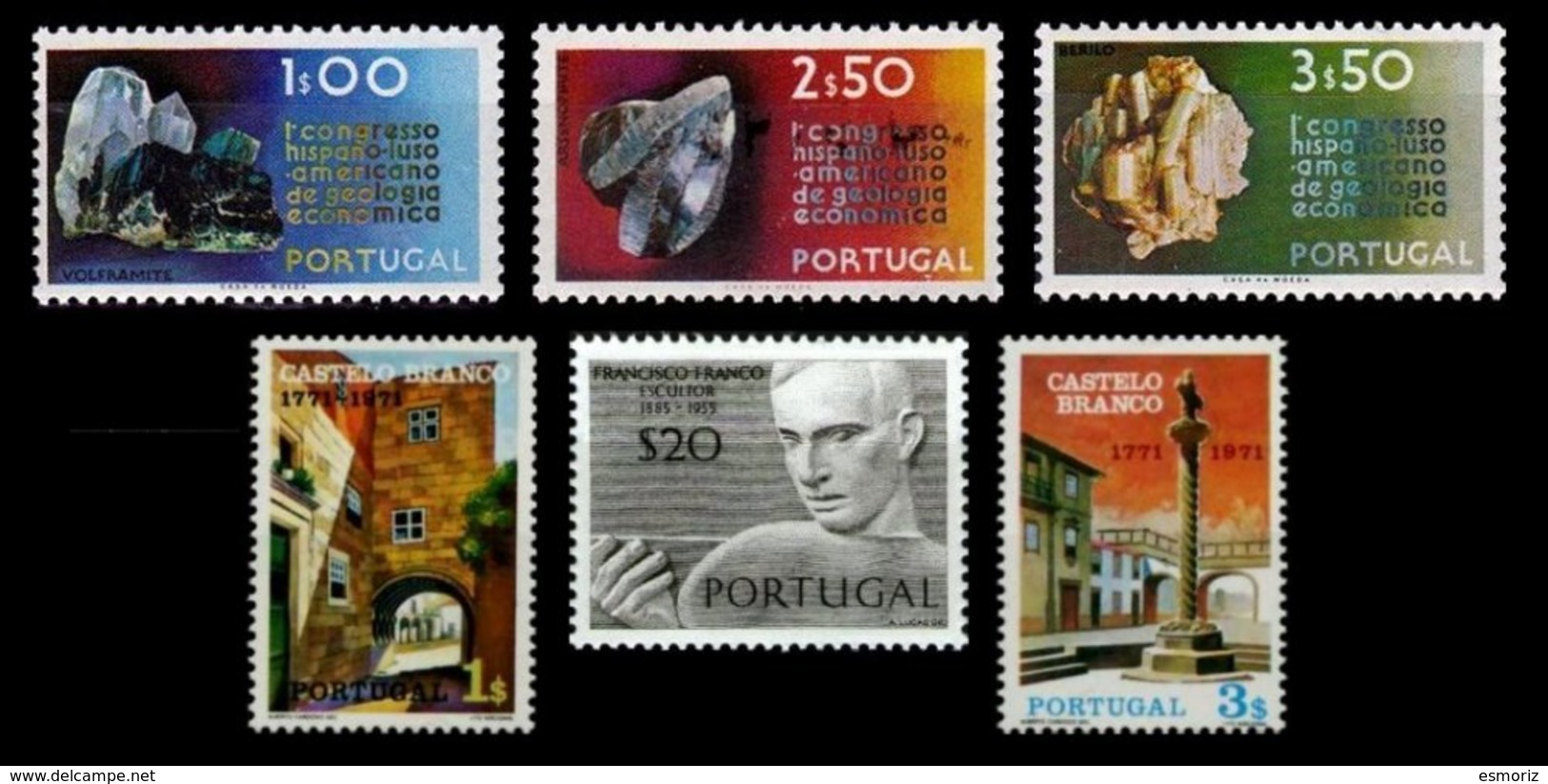 PORTUGAL, Discount Sale, Fine Selection Of Commemoratives, With Many High Values, ** MNH, F/VF, Cat. &euro; 13,50 - Oblitérés