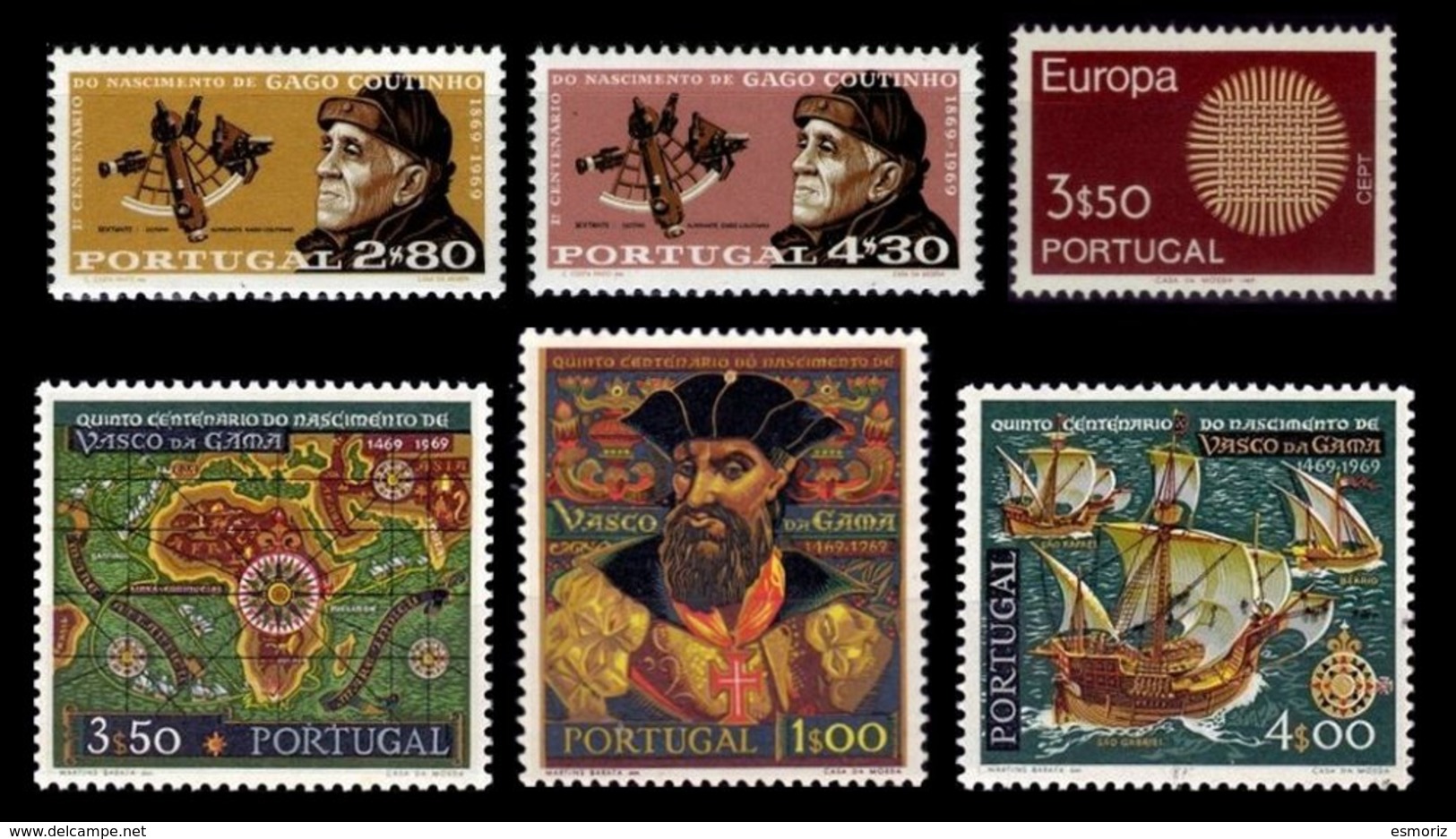 PORTUGAL, Discount Sale, Fine Selection Of Commemoratives, With Many High Values, (*)/* MNG/MLH, F/VF, Cat. &euro; 38,00 - Unused Stamps