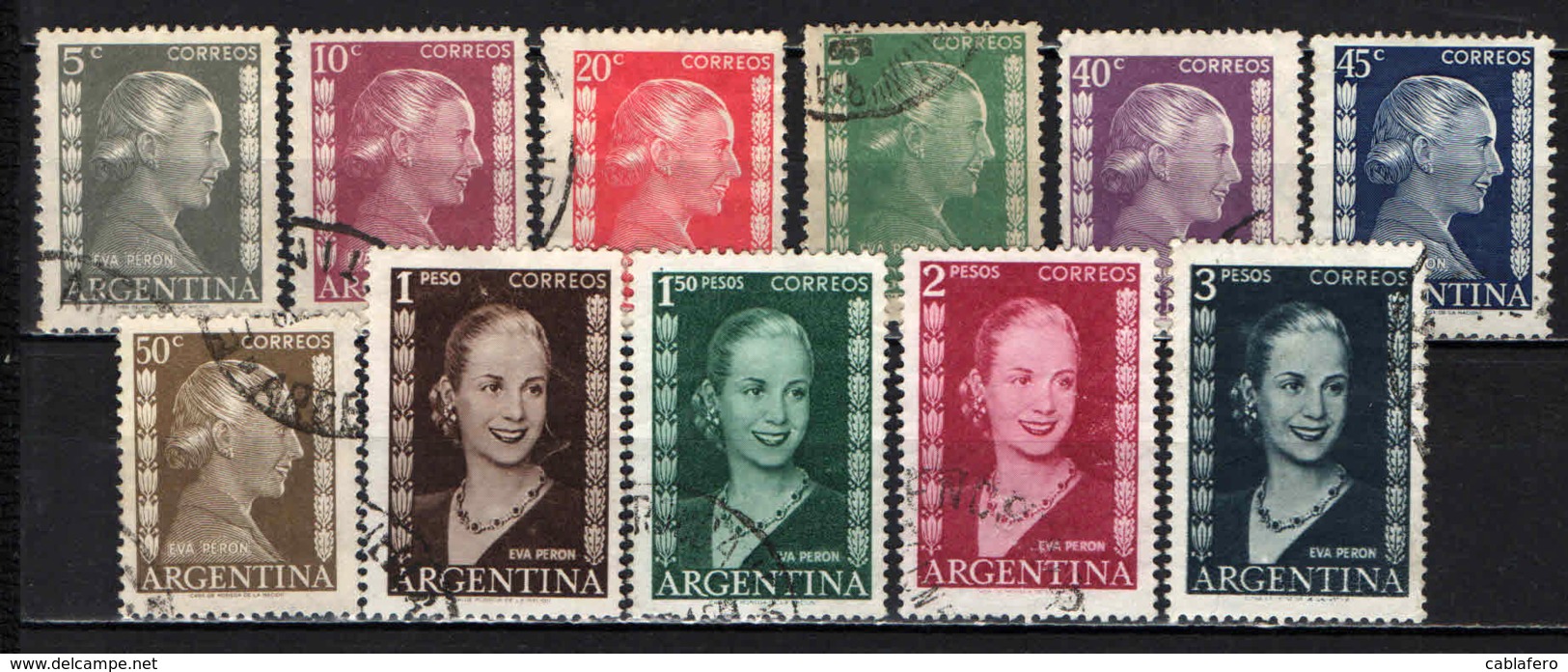 ARGENTINA - 1952 - EVA PERON - USATI - Usati