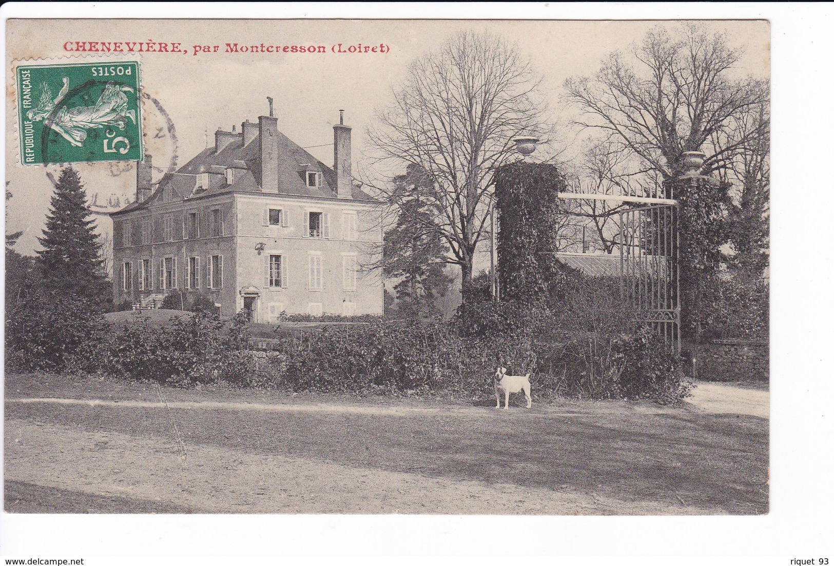 CHENEVIERE, Par Montcresson. (château) - Autres & Non Classés