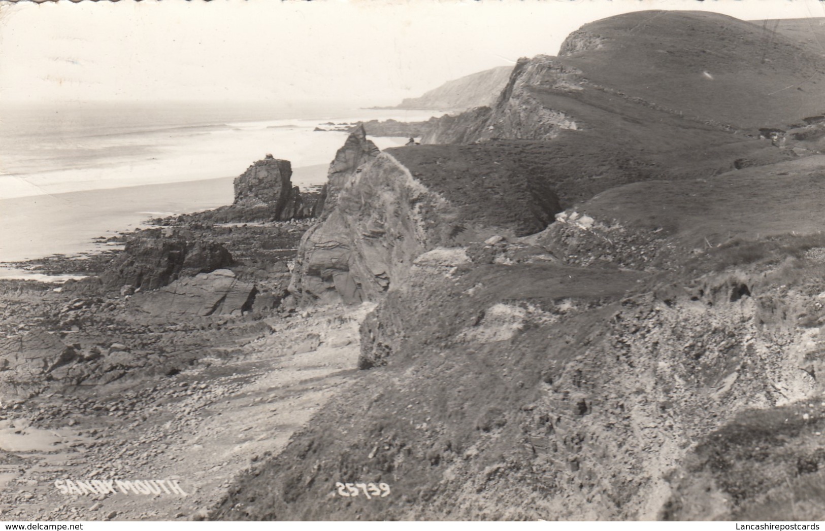 Postcard Sandymouth Nr Bude Cornwall PU 1964  My Ref  B12990 - Other & Unclassified