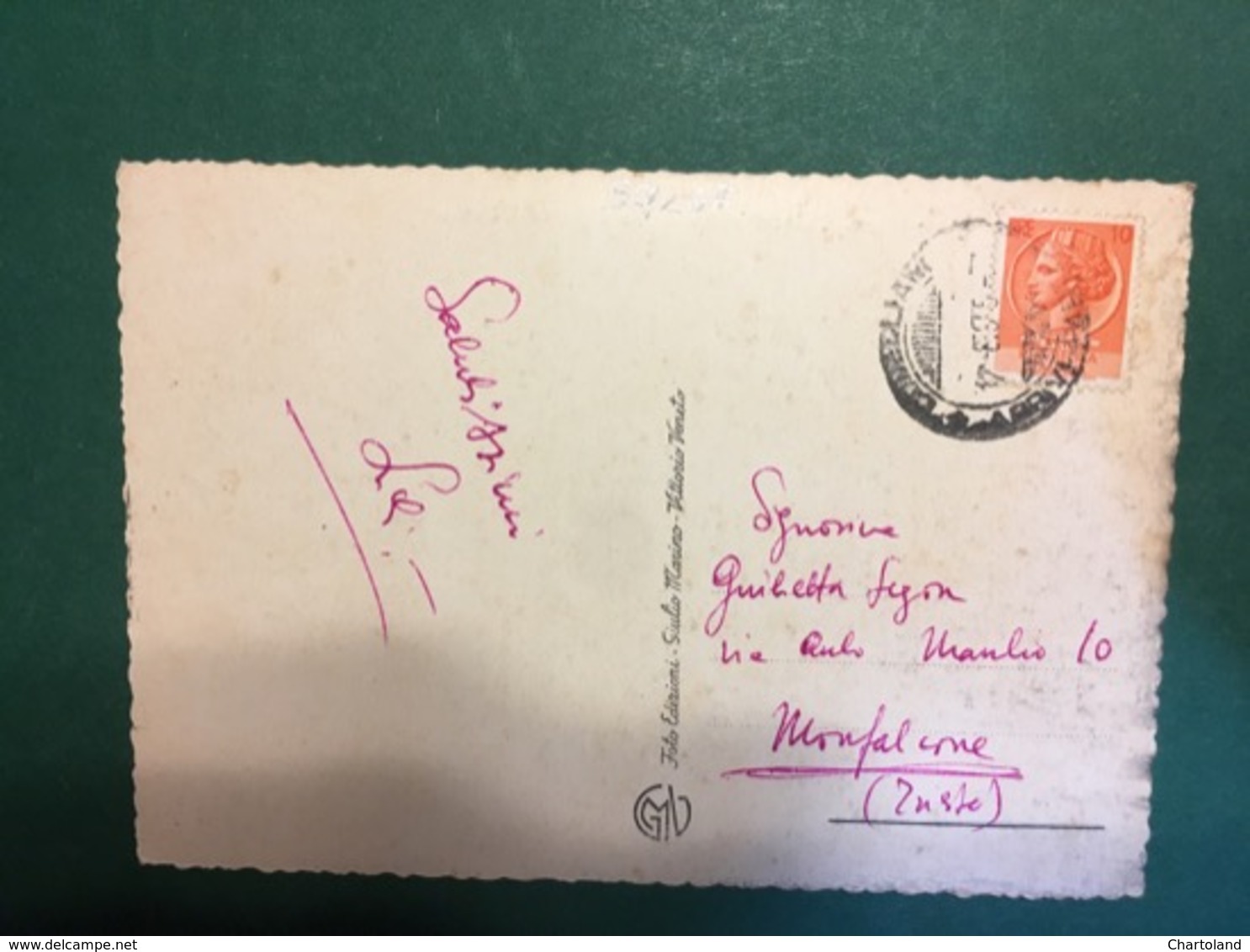 Cartolina Conegliano - Nuovi Palazzi Della Telve E Poste Telegrafi - 1952 - Treviso