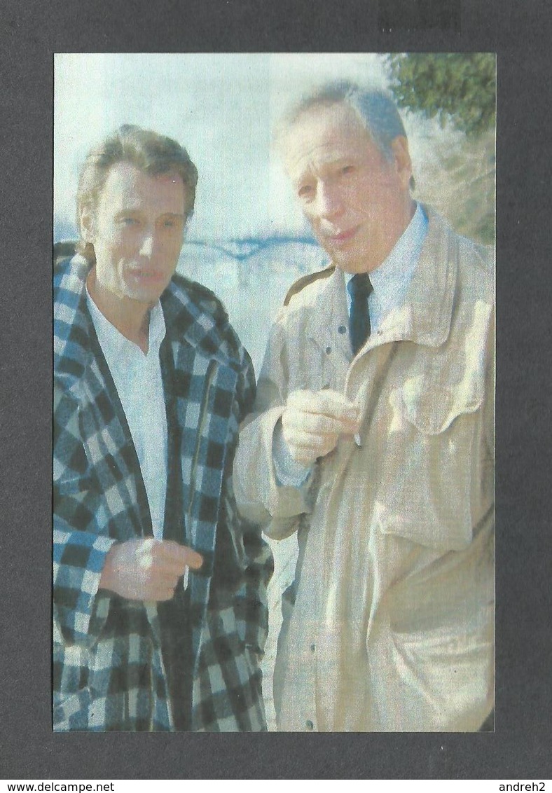 ARTISTES - CHANTEUR - JOHNNY HALLYDAY ET YVES MONTANT - Musique Et Musiciens