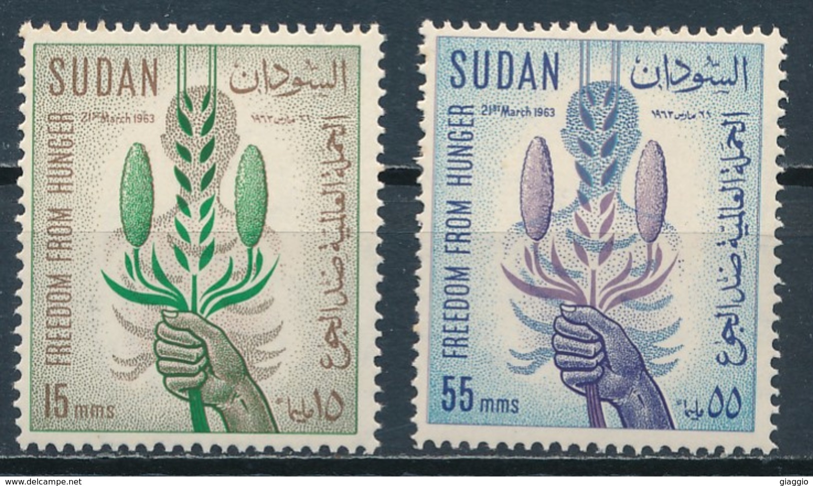 °°° SUDAN - Y&T N°158/59 - 1963 MNH °°° - Sudan (1954-...)