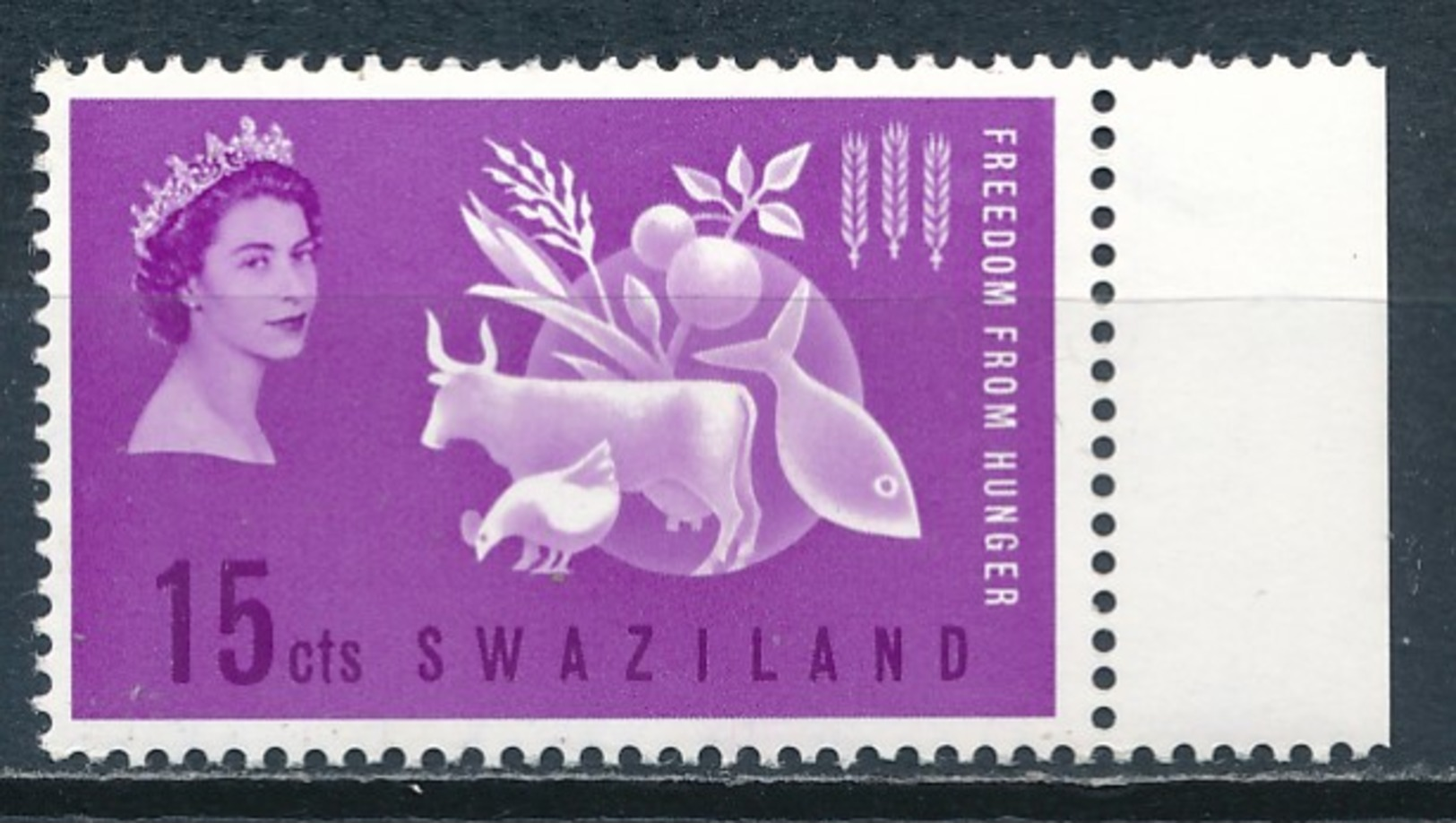 °°° SWAZILAND - Y&T N°107 - 1963 MNH °°° - Swaziland (1968-...)