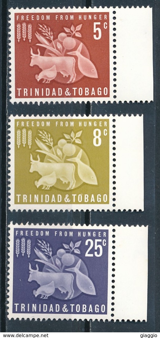 °°° TRINIDAD & TOBAGO - Y&T N°197(99 - 1963 MNH °°° - Trindad & Tobago (1962-...)