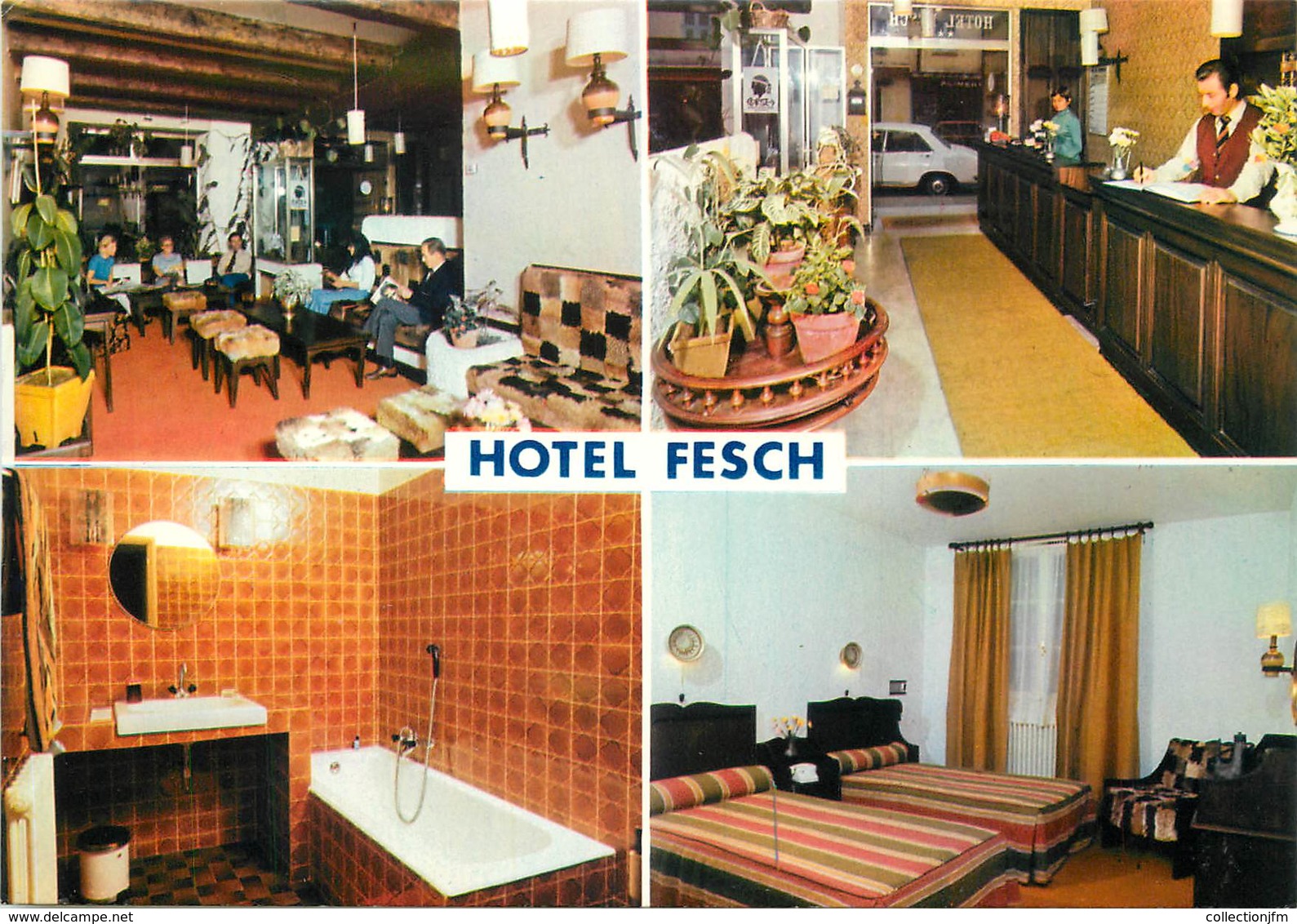 / CPSM FRANCE 20 "Corse, Ajaccio, Hôtel Fesch" - Ajaccio