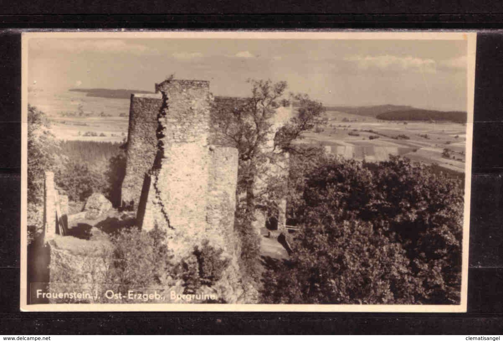 110e * FRAUENSTEIN * OST-ERZGEBIRGE * BURGRUINE *!! - Frauenstein (Erzgeb.)