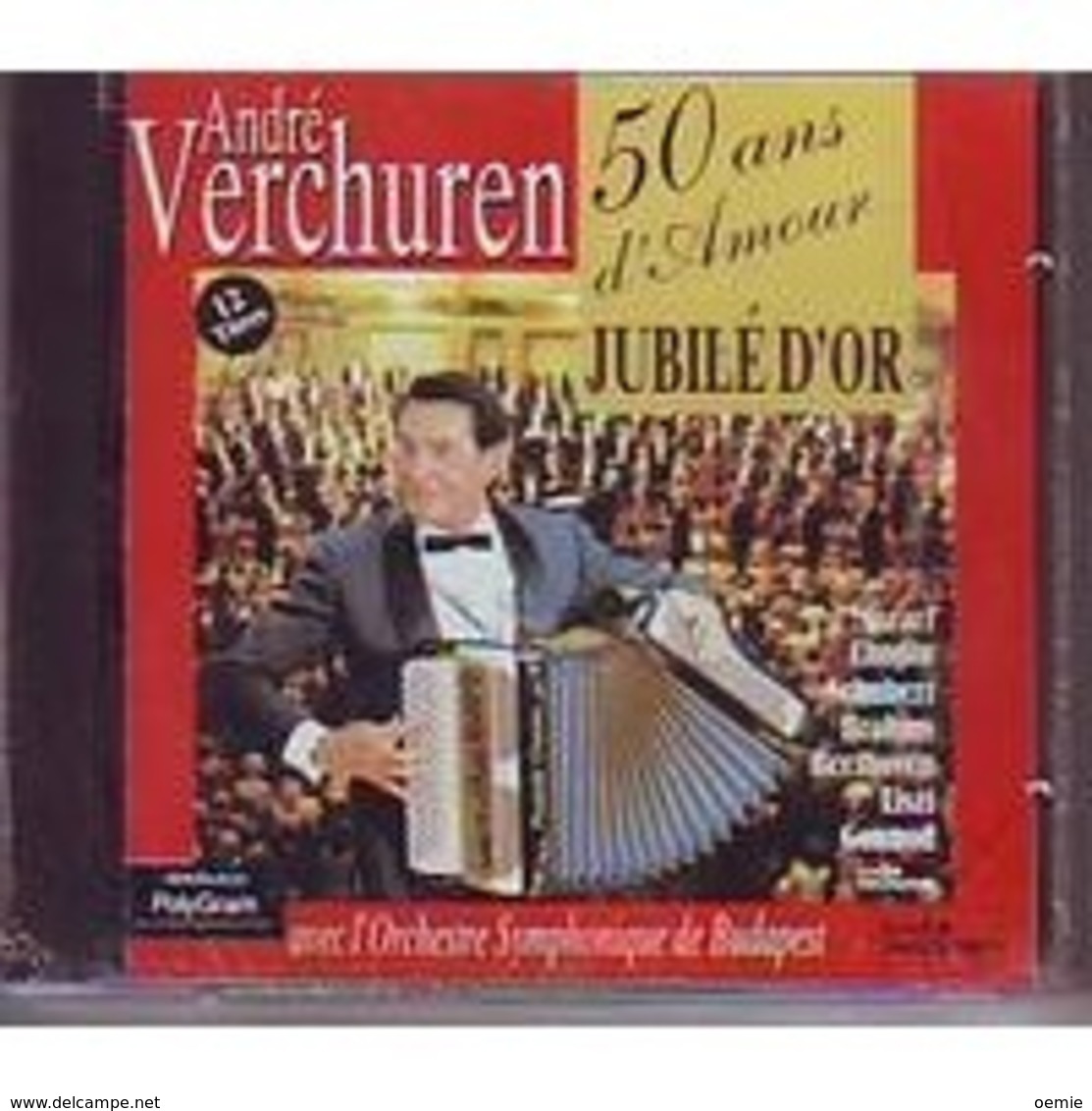 ANDRE VERCHUREN  ° COLLECTION DE 3 CD ALBUM - Volledige Verzamelingen