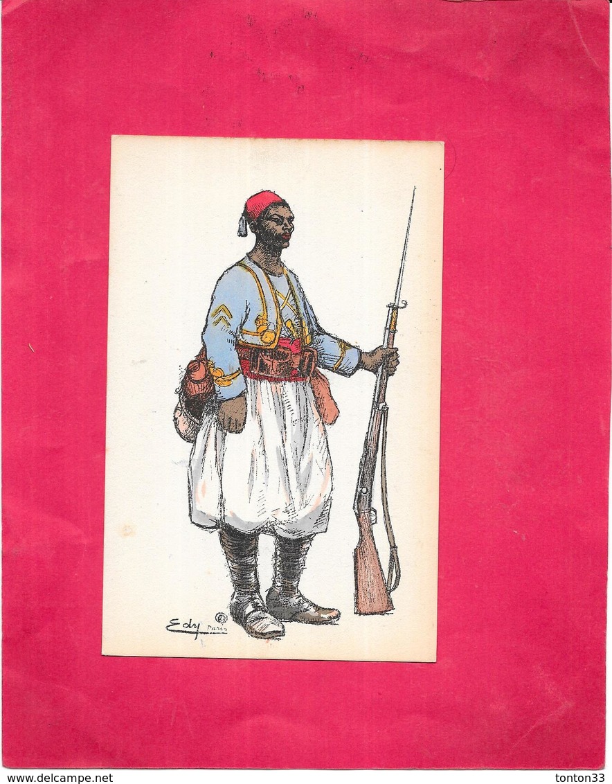 ILLUSTRATEUR EDY - MILITARIA - Uniforme Militaire Guerre De 1914 - BES3/SAL1 - - Autres & Non Classés