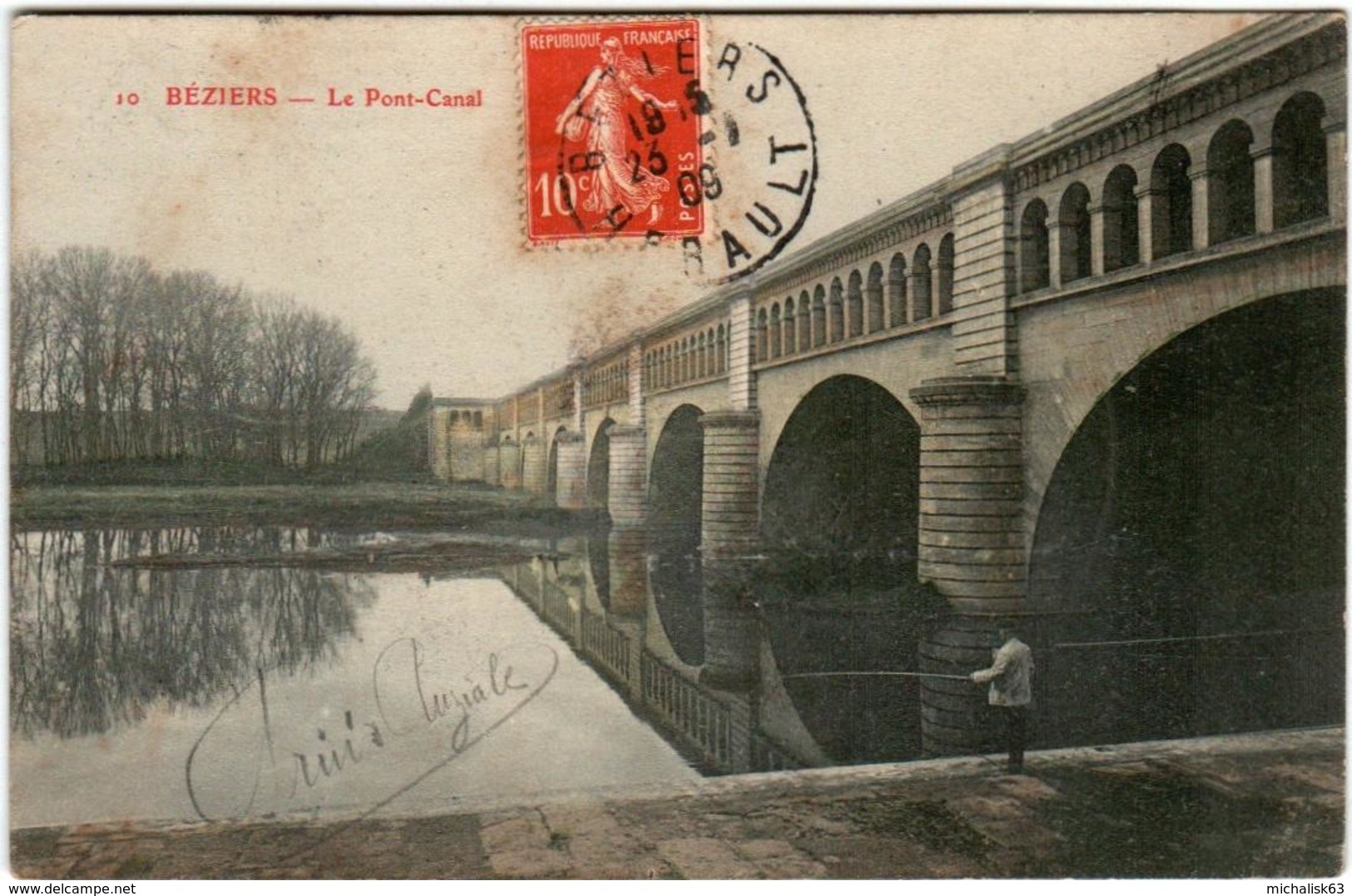 5HD 228 CPA - BEZIERS - LE PONT CANAL - Beziers