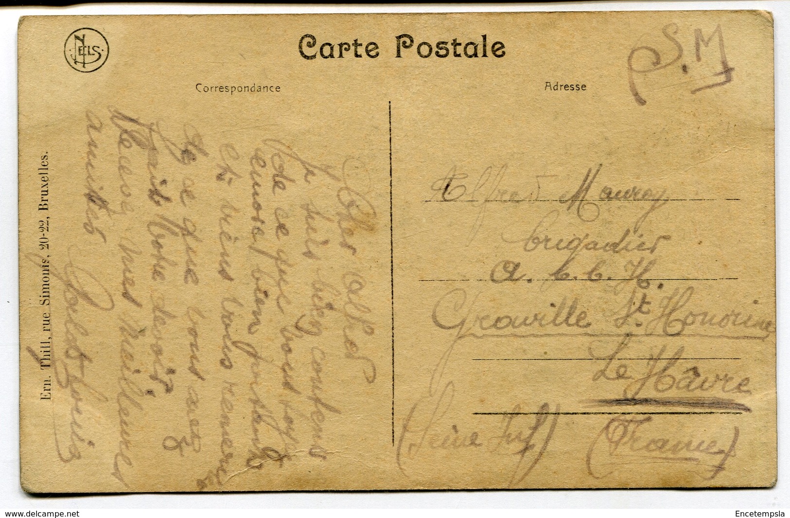 CPA - Carte Postale - Belgique - Waterloo - Ferme De Mont Saint Jean  (M8100) - Waterloo