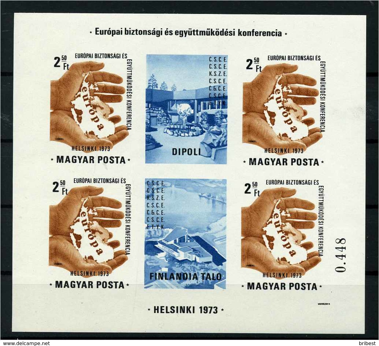 UNGARN 1973 Bl.99B Postfrisch (114207) - Sonstige & Ohne Zuordnung