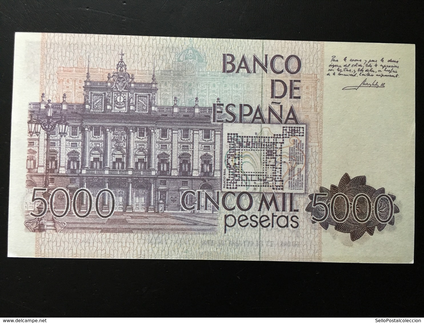 Replica 5000 Pesetas 1979 - [ 4] 1975-…: Juan Carlos I.